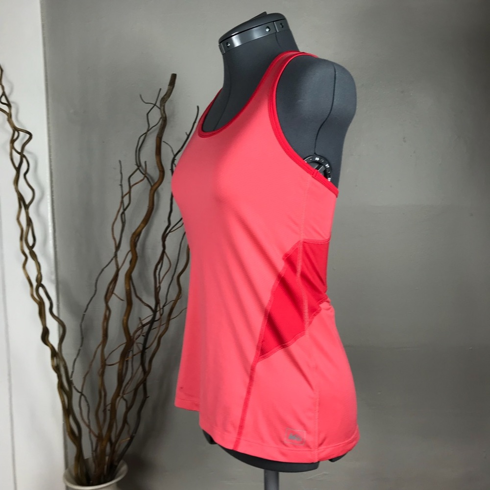 REI Salmon Pink Racerback Running Active Top - Picture 3 of 8